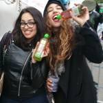 Chicago Do-ers enjoying Alo drink samples from Norman Distribution