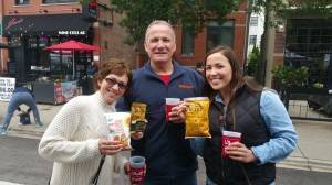 Healthier snack samples from Norman Distribution's Do-Division Fest booth