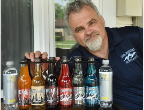Craft soda company pouring an iconic brand